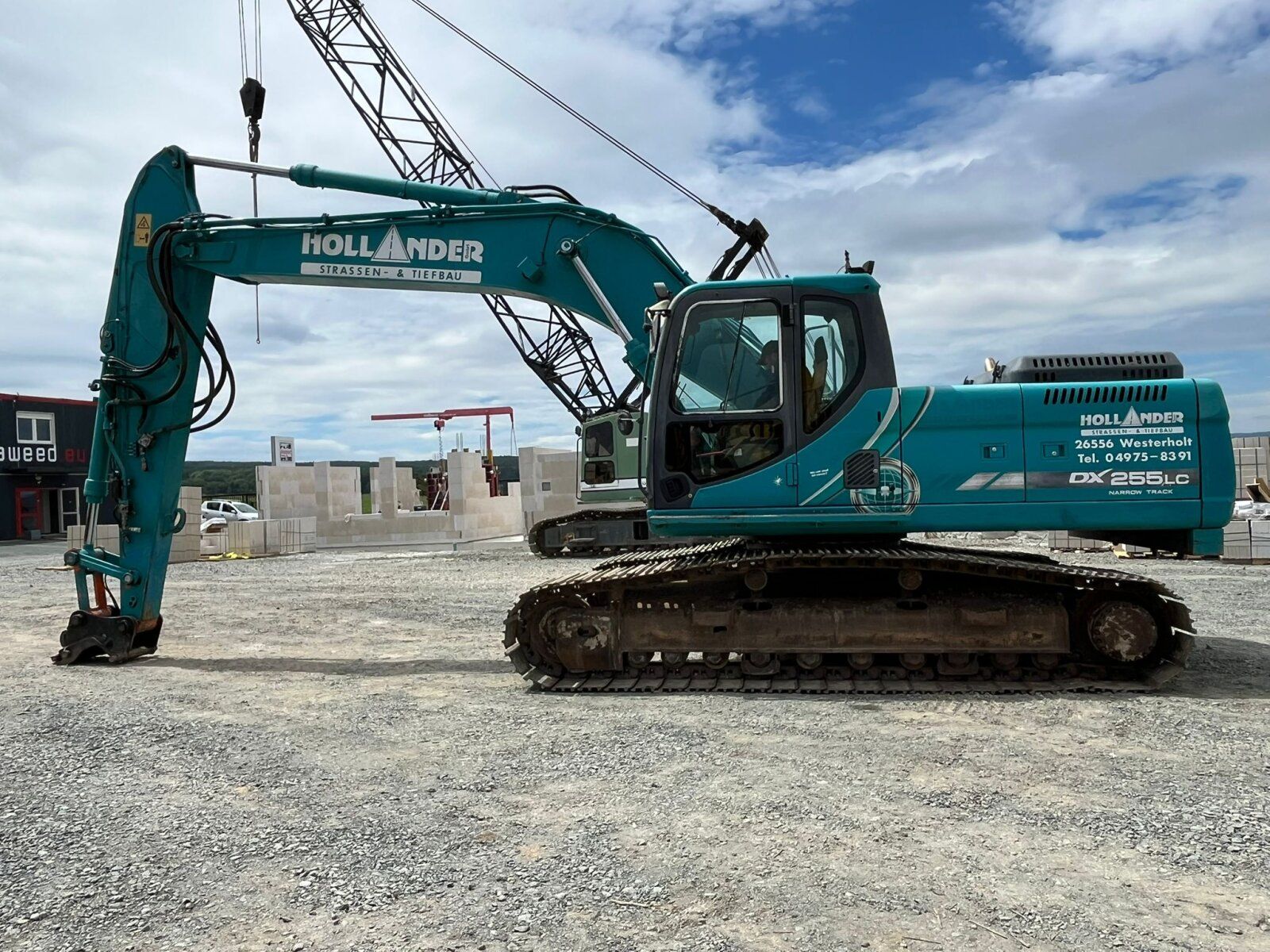 Fahrzeugabbildung Doosan DX 255 LC Kettenbagger