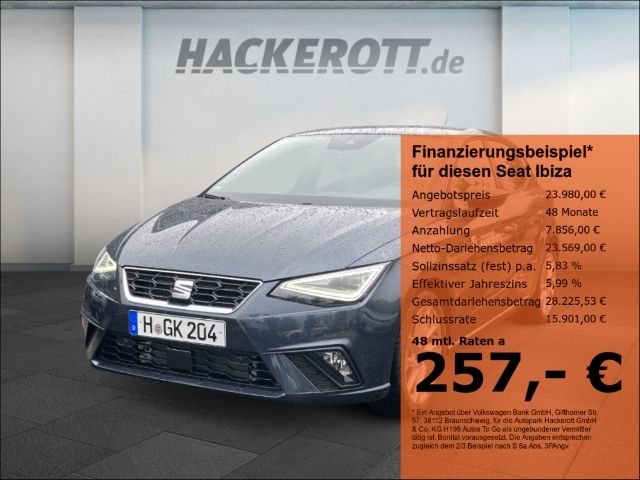 Seat Ibiza FR 1.0 TSI 7-GANG-DSG LED Navi ACC