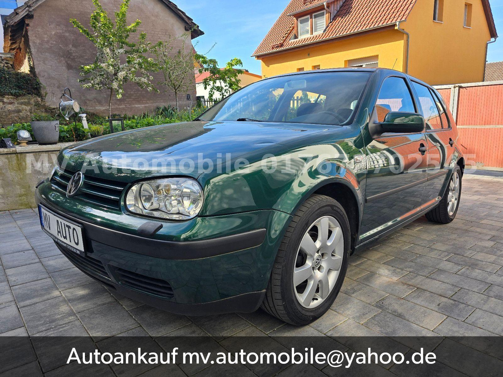 Volkswagen Golf 1.6 TÜV NEU*97TKM*KLIMA*AHK*ALU 16"*SITZH.*