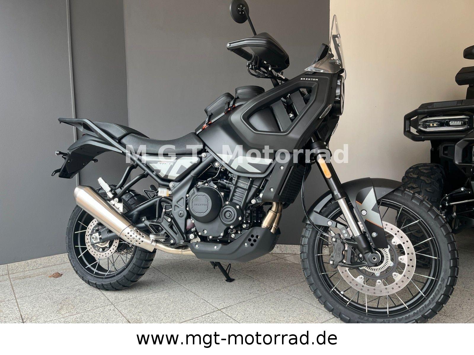Brixton Crossfire 500 Storr * Motorradhelm gratis *