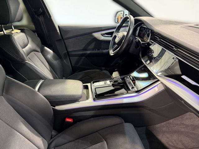 Q8 55 TFSI QUATT S LINE HD MATRIX+LUFT+AHK+PANO+