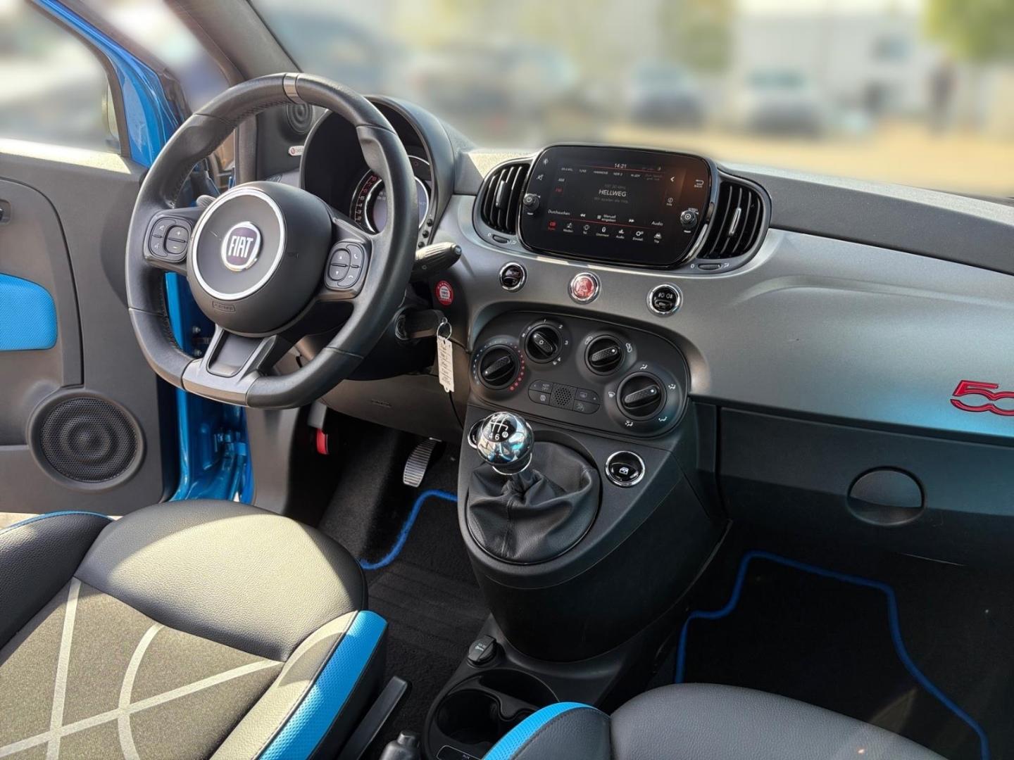 Fiat 500 Sportpaket Soundsystem Apple CarPlay Android