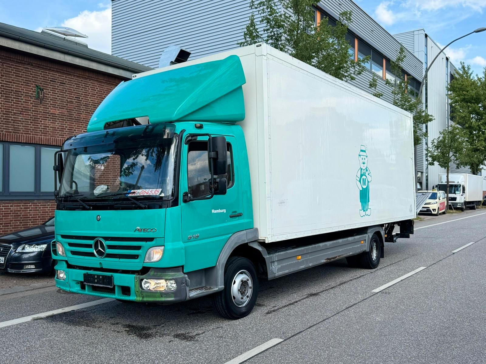 Mercedes-Benz Atego 818L,  Automatik, Deutsches Fahrzug