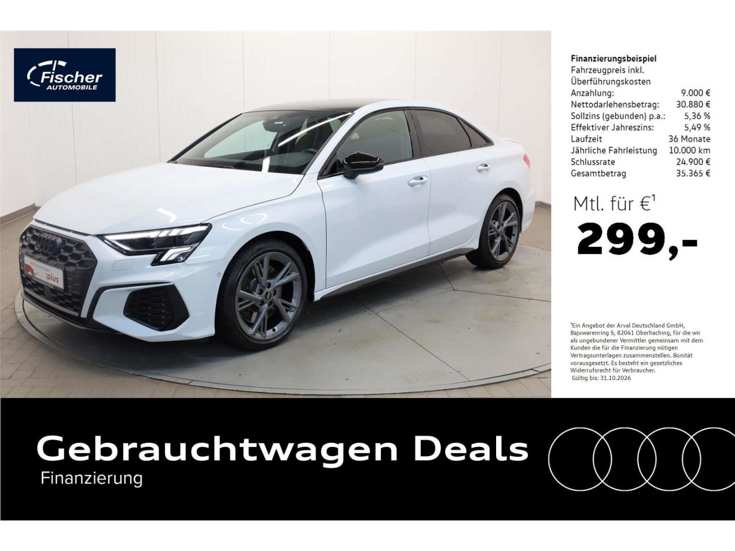 Audi Audi S3 Limousine TFSI quattro LED/NAV/RFK/Virt./P