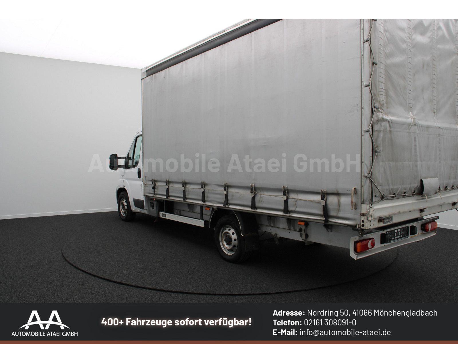 Fahrzeugabbildung Fiat Ducato 180 *L5 MAXI* Pritsche+Plane 1.Hand 2687