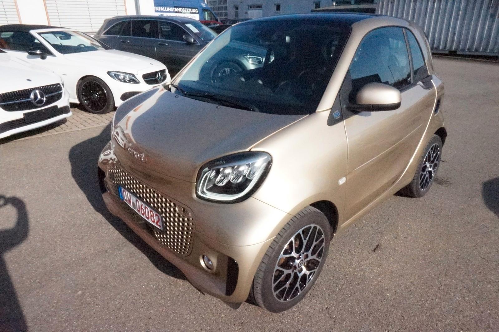Smart ForTwo EQ 60kw ,Leder, Exclusiv und Plus Paket