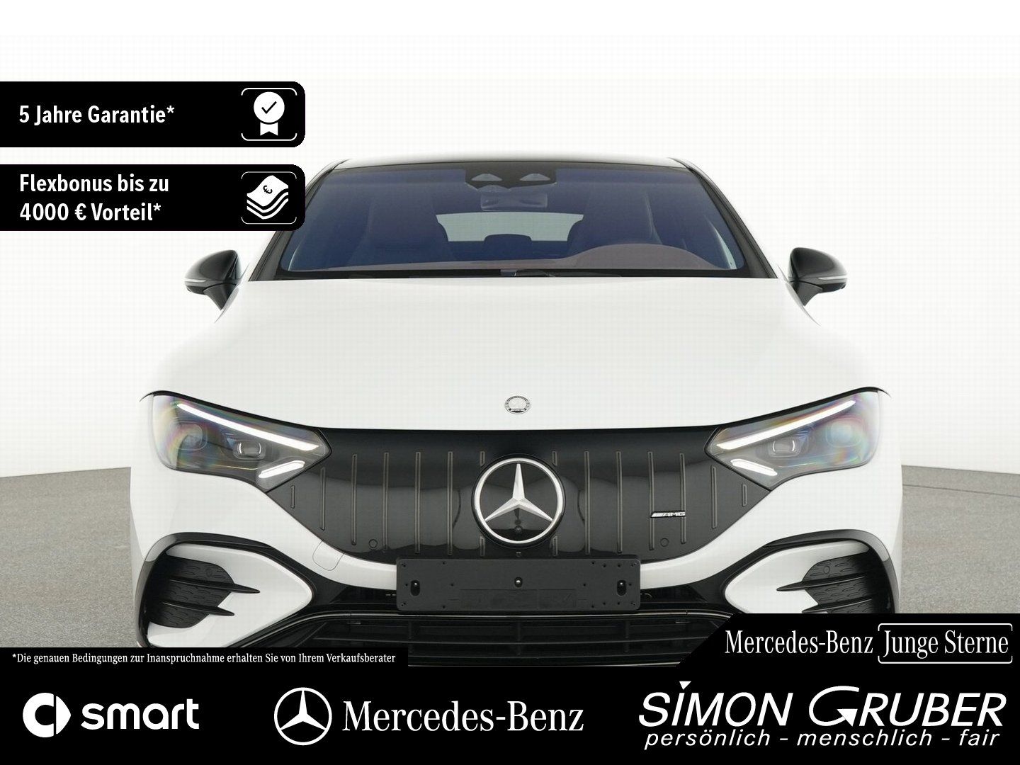 Fahrzeugabbildung Mercedes-Benz EQE 43 4M AMG NightII Carbon Airmatic HUD Hyper