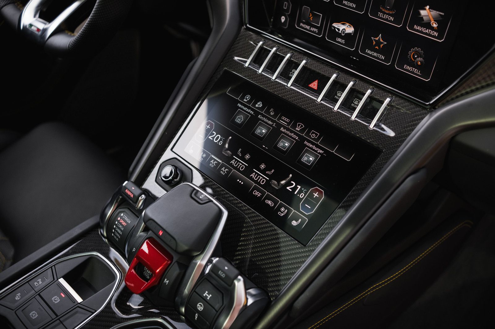 Fahrzeugabbildung Lamborghini Urus S - Carbon, 4-Sitz, B & O, HUD, Pano-Dach