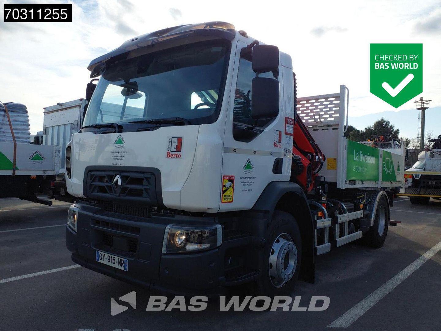 Renault C 320 4X2 Fassi F125.A.1.23 XE Kran Crane Tipper