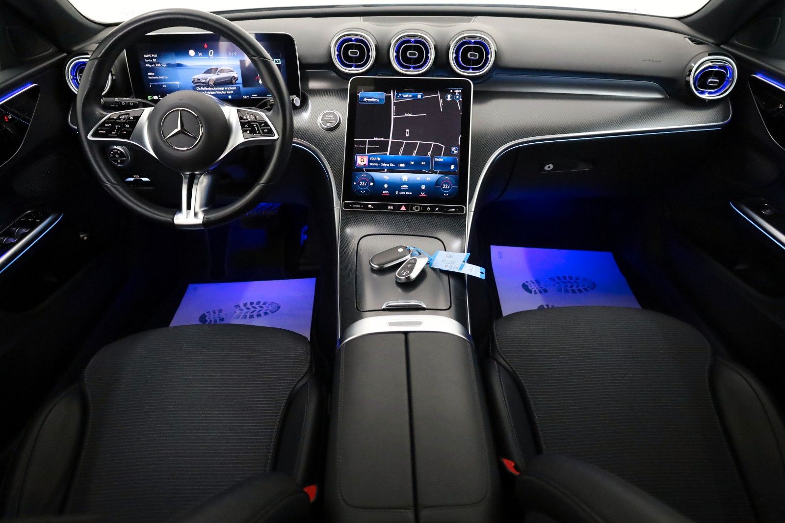 Fahrzeugabbildung Mercedes-Benz C 220d T ,Navi, T.Leder,LED,Kamera,el.AHK, SR+WR