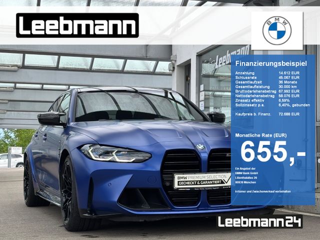 BMW M3 Competition M-Track-Paket 2. J. GARANTIE