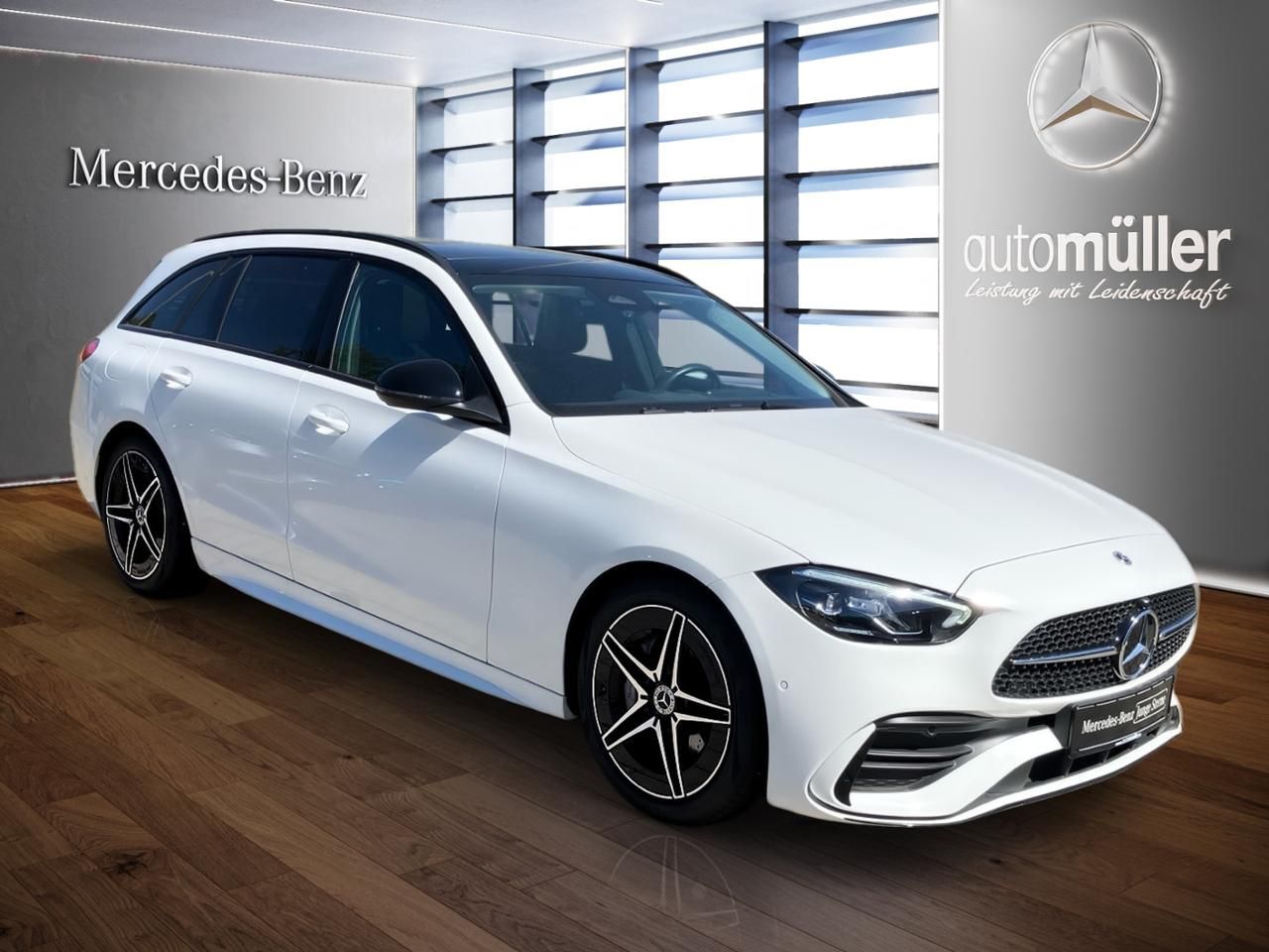 Fahrzeugabbildung Mercedes-Benz C 180 T AMG+NIGHT+PANO+MEMORY+LENKRADHEIZ+KAM+