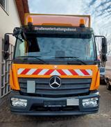 Mercedes-Benz Atego 1630 Pritsche+Plane/LBW/150TKM 1Hand - Mercedes-Benz Kühlkoffer Atego