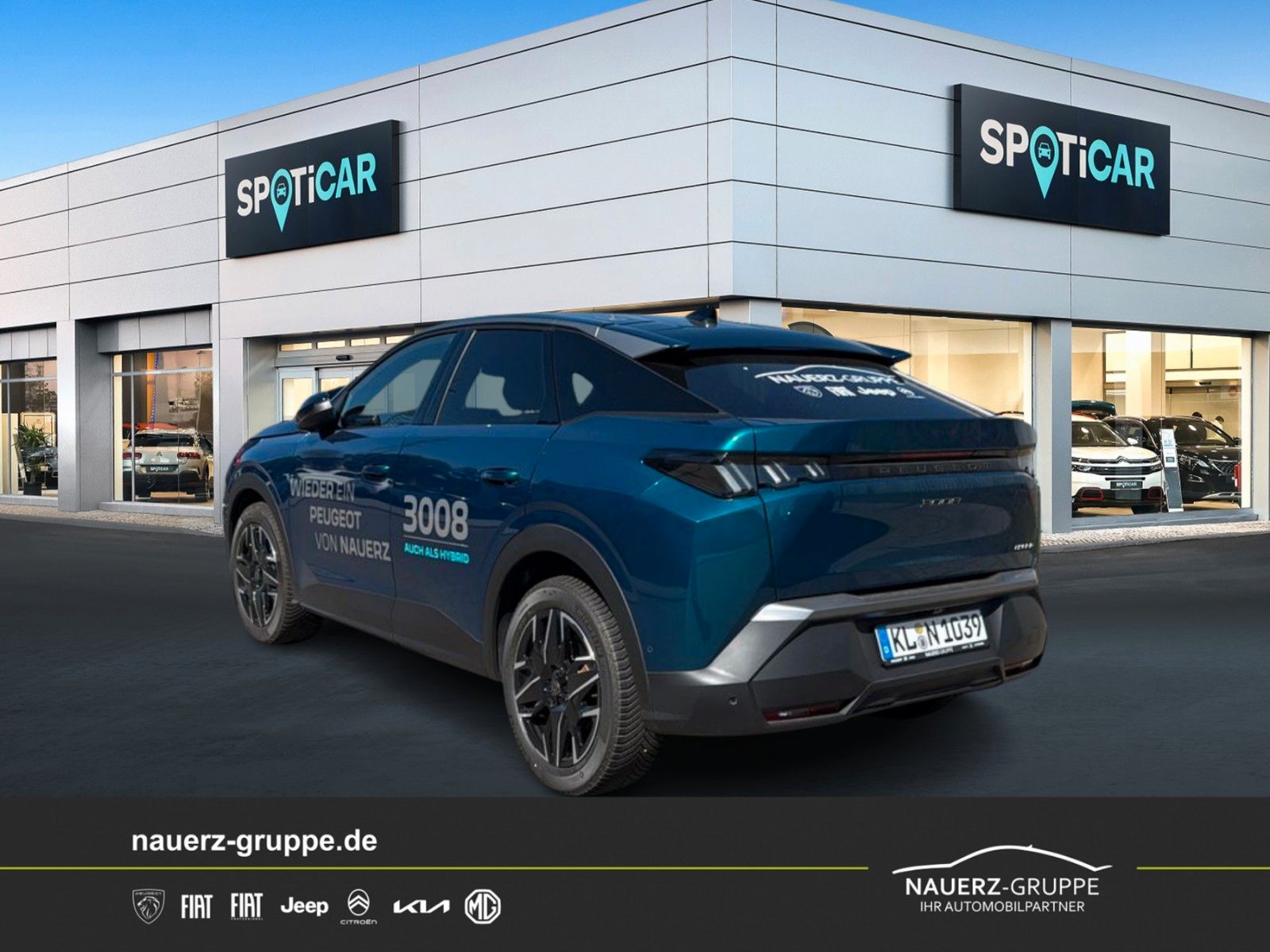 Fahrzeugabbildung Peugeot 3008 Hybrid 136 Allure