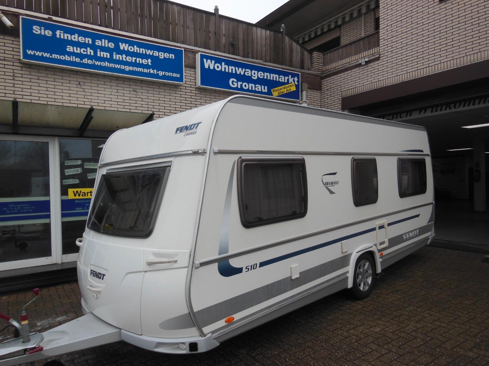 Fendt DIAMANT 510 TG MIT EINZELBETT+RUNDSITZ+MOVER+WC