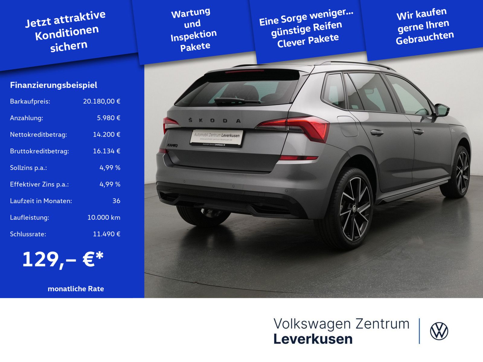 Skoda Kamiq Monte Carlo PANO AHK CARPLAY LED PDC SHZ imagem 2