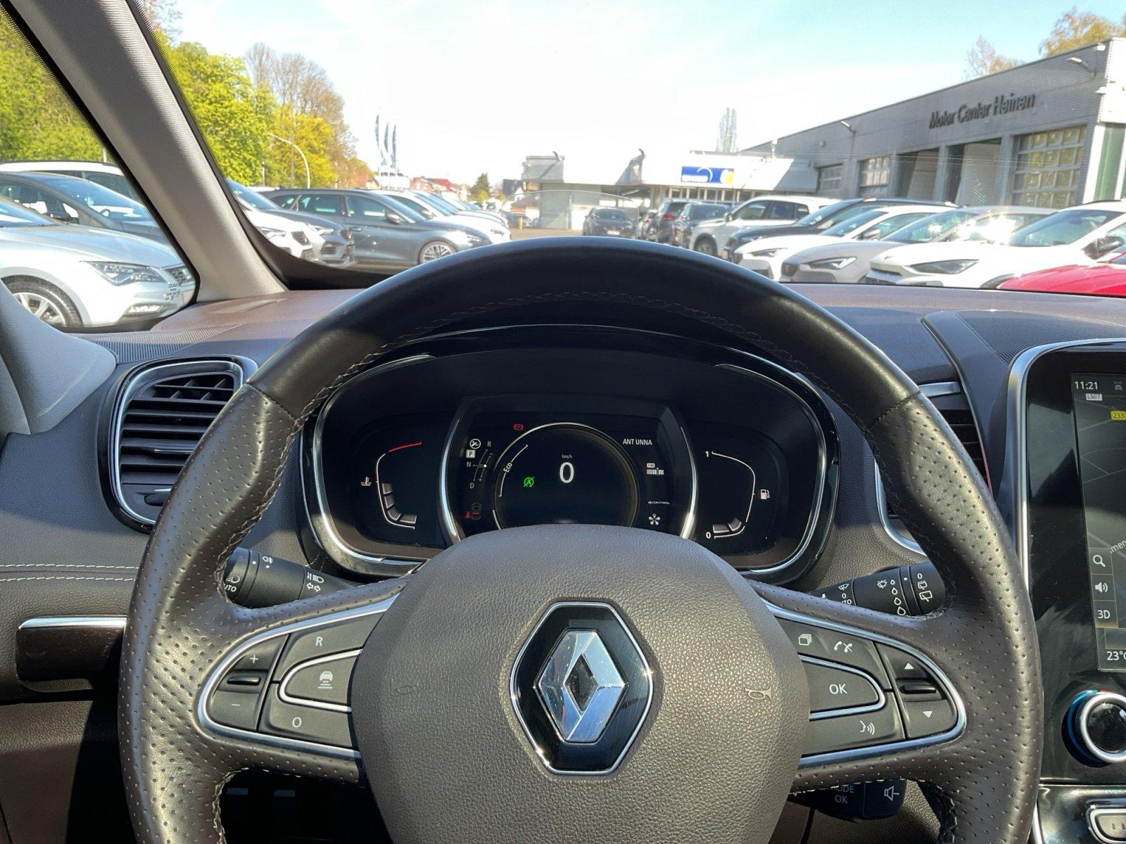 RENAULT ESPACE V 1.8 TCE 224ch INITIALE PARIS BVA Sièges massants chauffants Toit pano HUD Caméra de recul PDC - 2EME MAIN