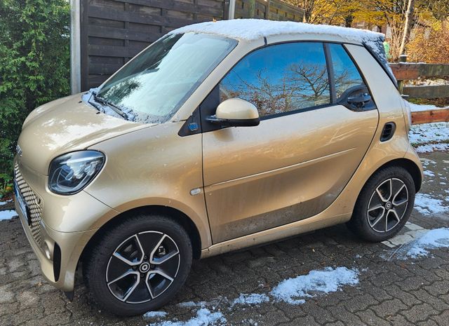 Smart ForTwo cabrio 60kW EQ 22KW Exclusiv Passion Plus