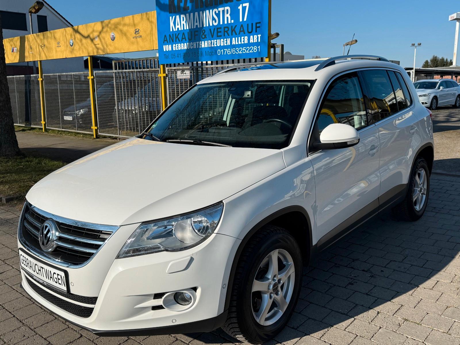 Volkswagen Tiguan Team 4Motion NAVI SHZ KAMERA