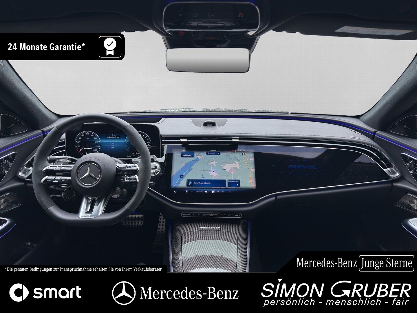 Fahrzeugabbildung Mercedes-Benz E 53 Hybrid 4M Carbon Nappa Superscreen Driver`s