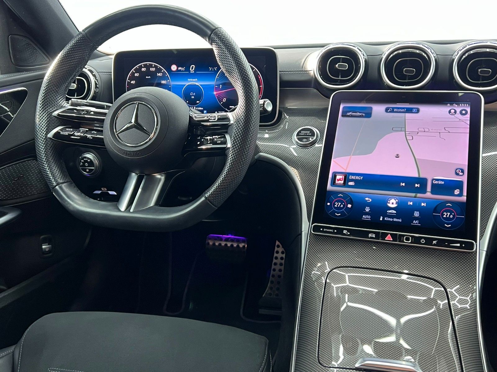 Fahrzeugabbildung Mercedes-Benz C 220 d Lim. AMG-LINE/LED/AHK/AMBI+/DISTRONIC+