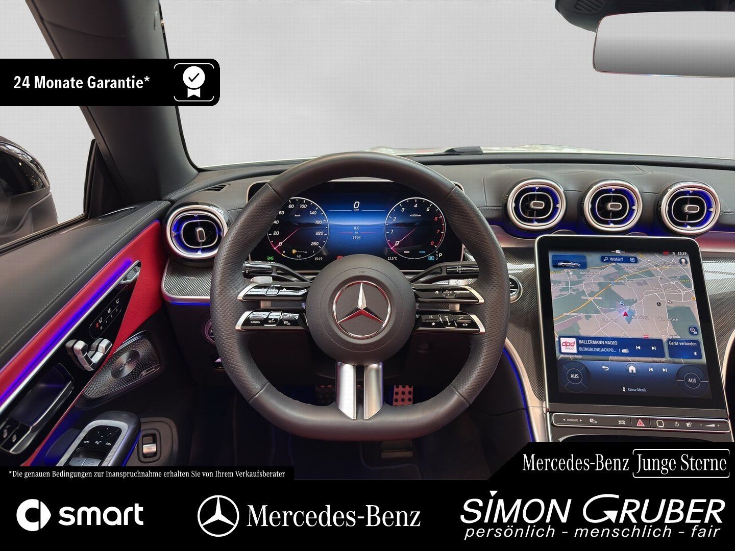 Fahrzeugabbildung Mercedes-Benz CLE 450 4M Cabrio AMG Night Sitzklima Burm3D 20Z