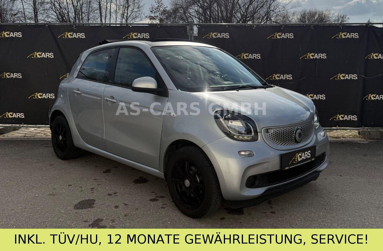 Smart ForFour Passion *PANO*TEMPOMAT*SHZ*8-FACH*