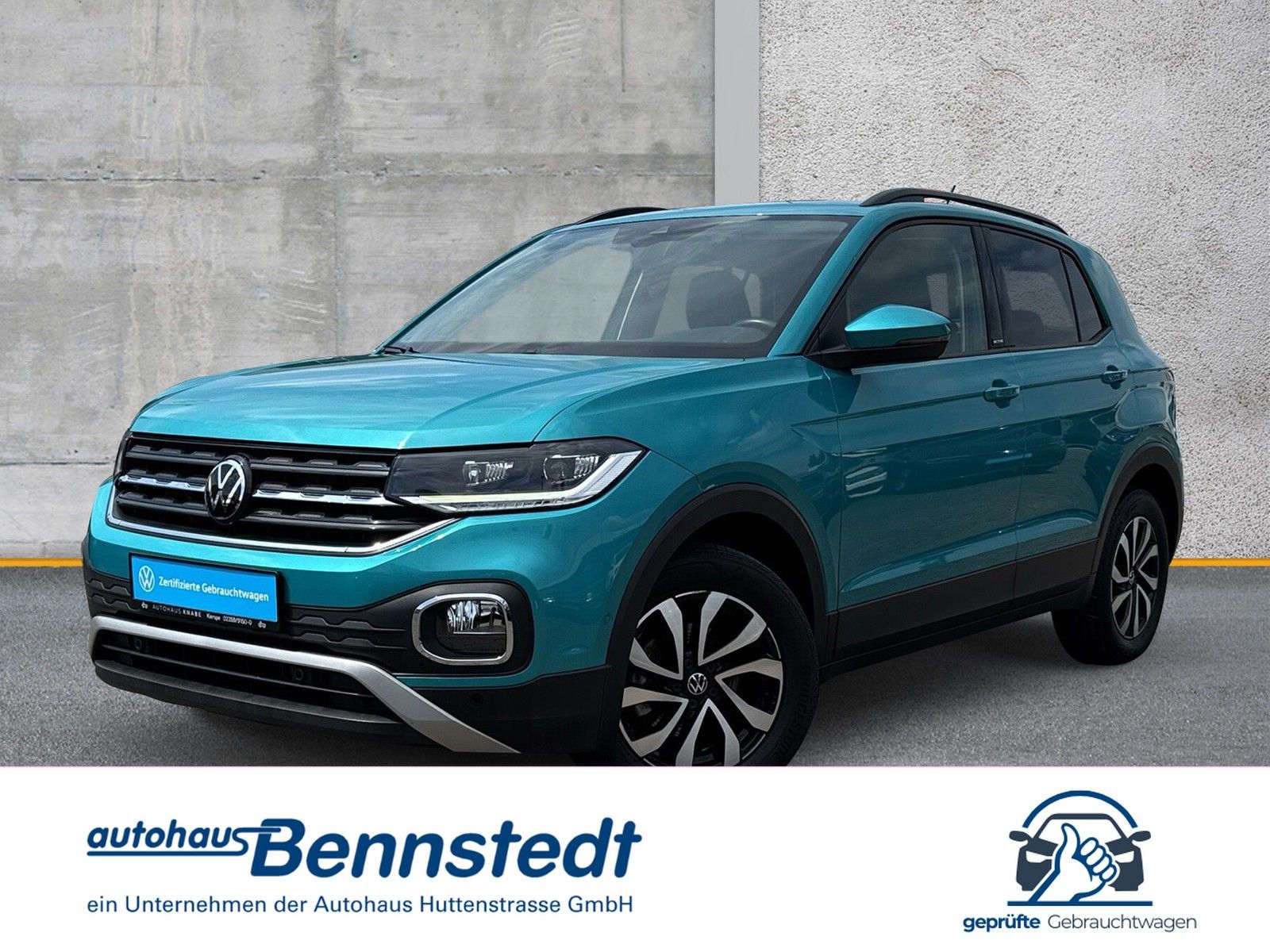 VW T-Cross 1.5 TSI DSG Active LED NAVI ACC SHZ