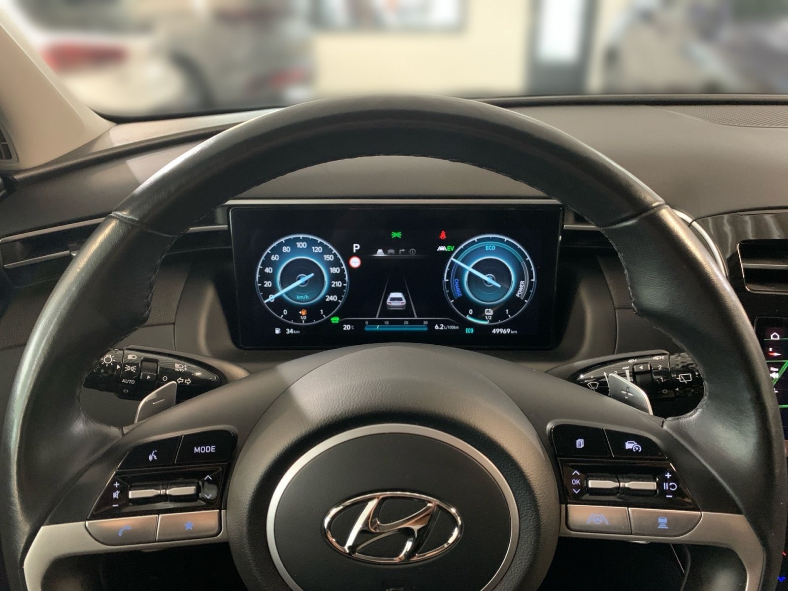 Fahrzeugabbildung Hyundai TUCSON 1.6 T-GDI Trend Hybrid el.HK Assi Krell