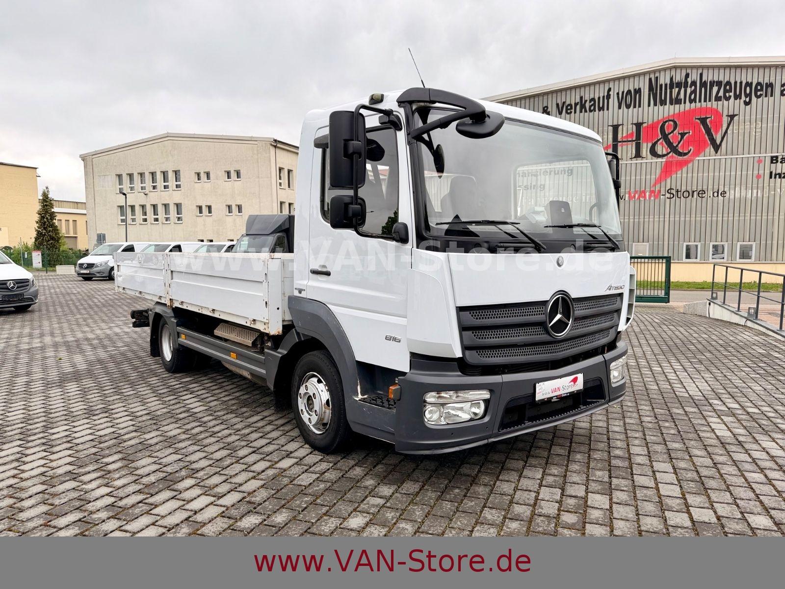 Mercedes-Benz ATEGO 816 PRITSCHE/3SITZE/LUFT/AHK 3.5T/DIFFSP.