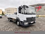 Mercedes-Benz ATEGO 816 PRITSCHE/3SITZE/LUFT/AHK 3.5T/DIFFSP. - Tier-/Pferdetransport 3 5t