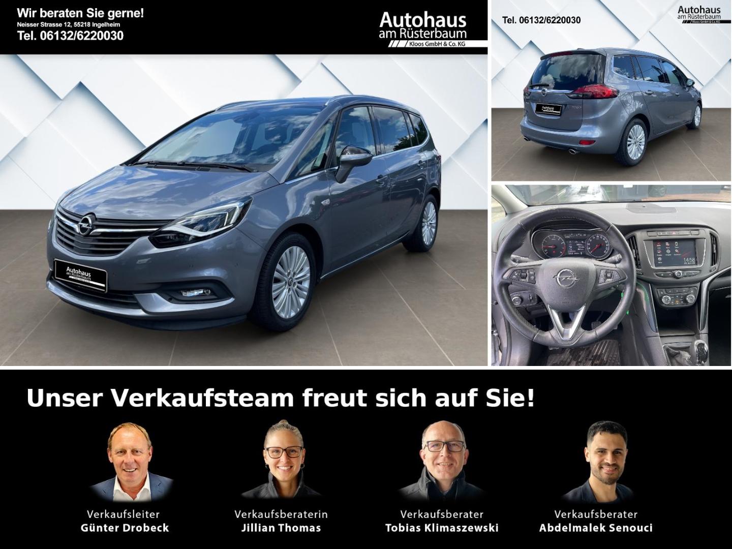 Opel Zafira Tourer Innovation Start Stop 1.6T Navi Le