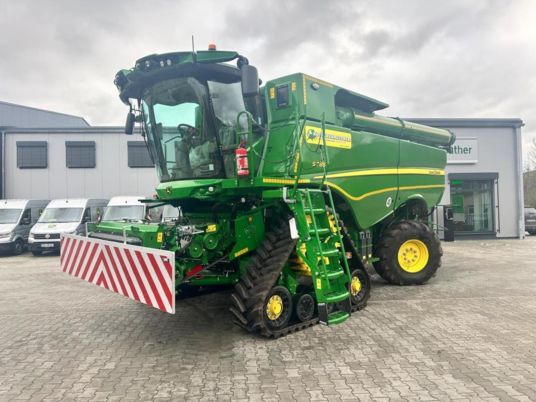 John Deere S785i Raupenlaufwerk