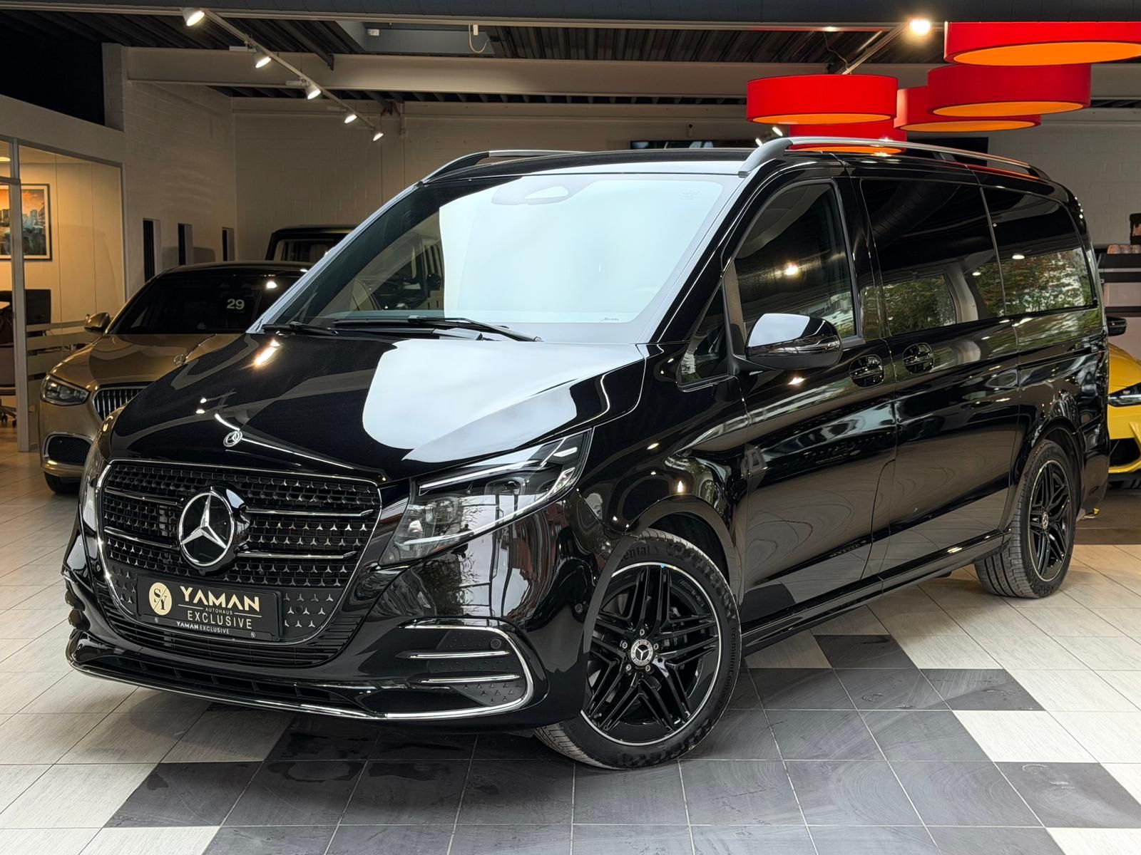 MERCEDES-BENZ V 250 d STYLE AMG-Line lang*Pano*Tisch*7-Sitz*