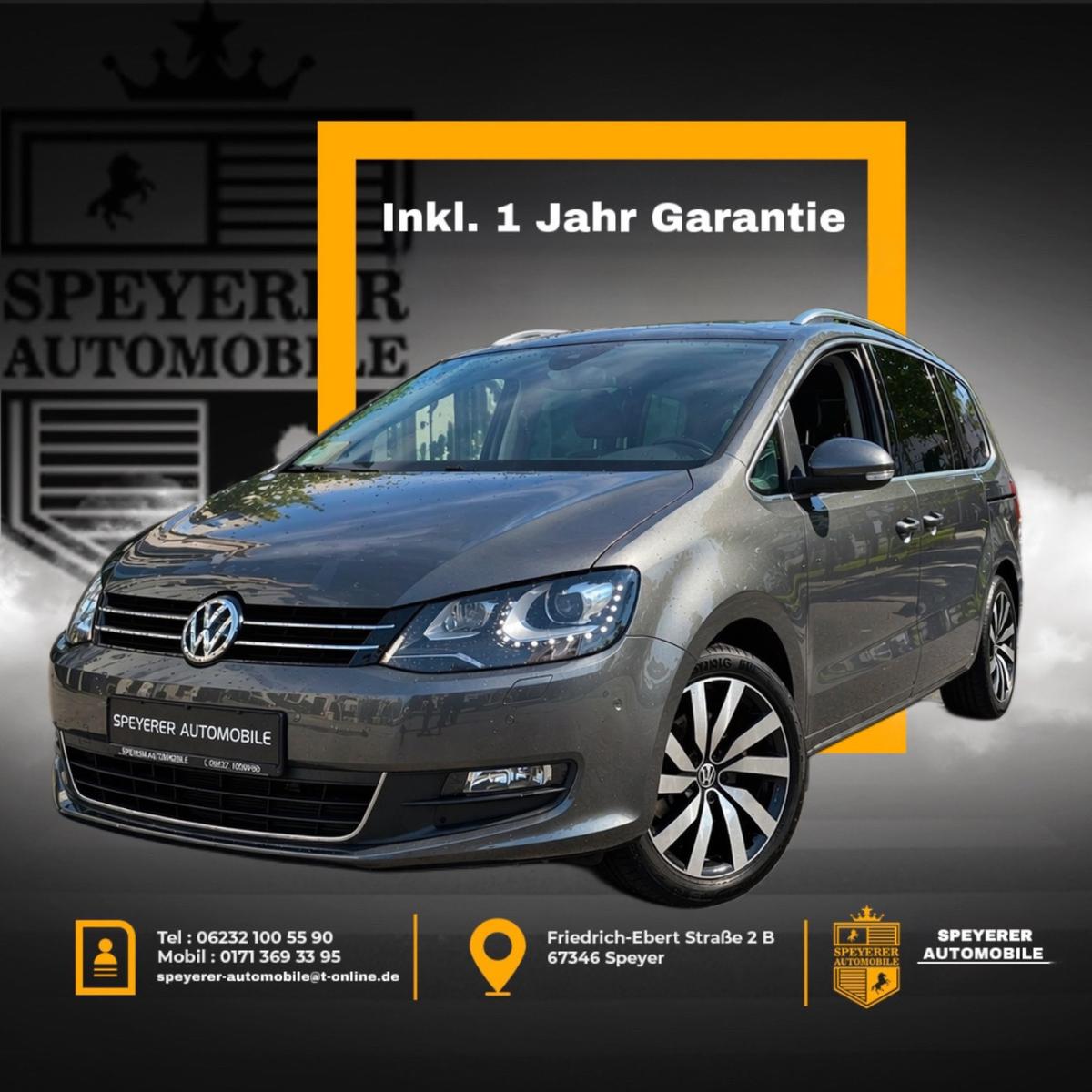 Volkswagen Sharan Sound|NAVI|XENON|SHZ|AUTOMATIK|AHK|KAMERA