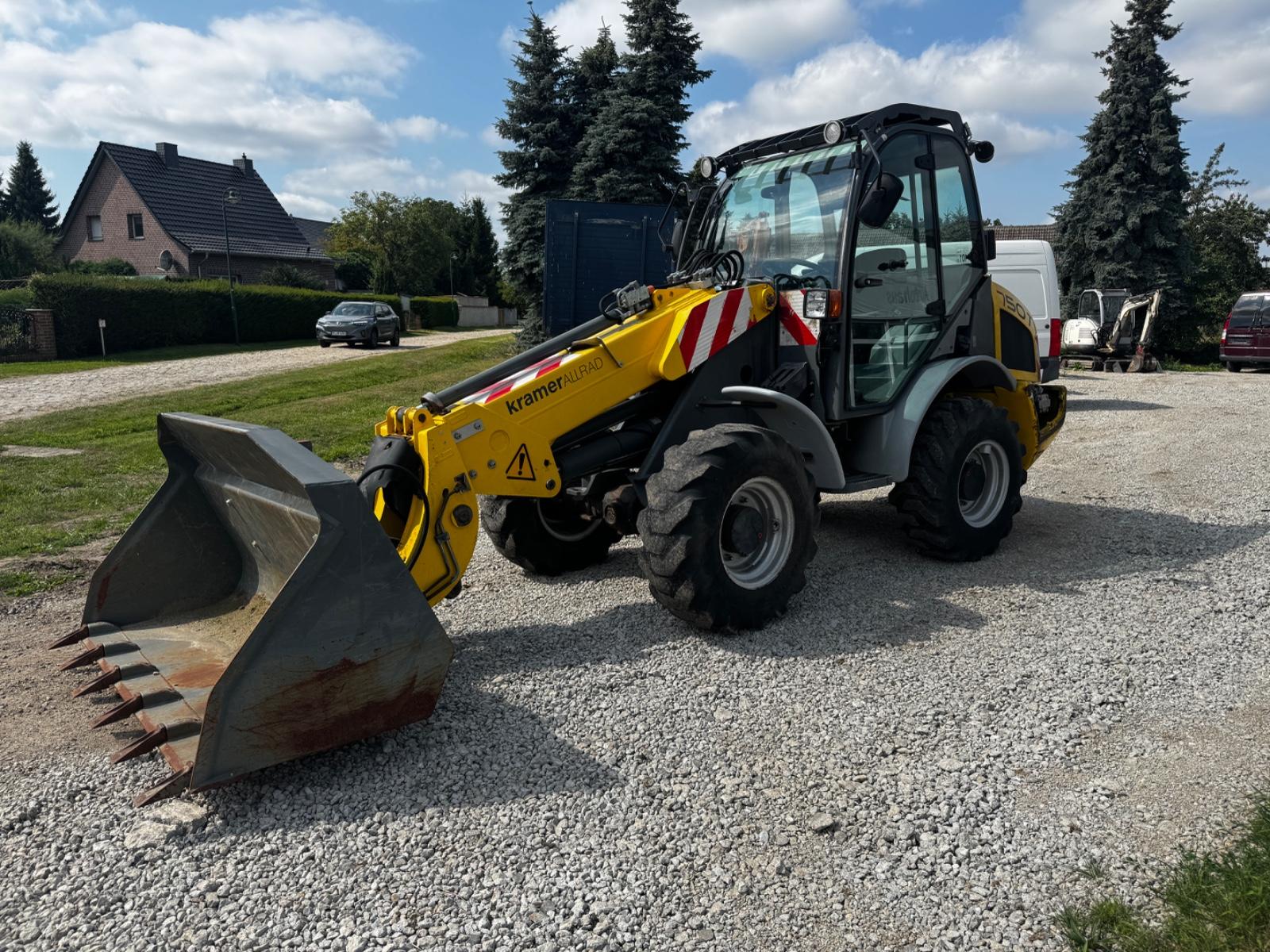 Kramer ALLRAD 750T Teleskopbagger sofort einsatzbereit