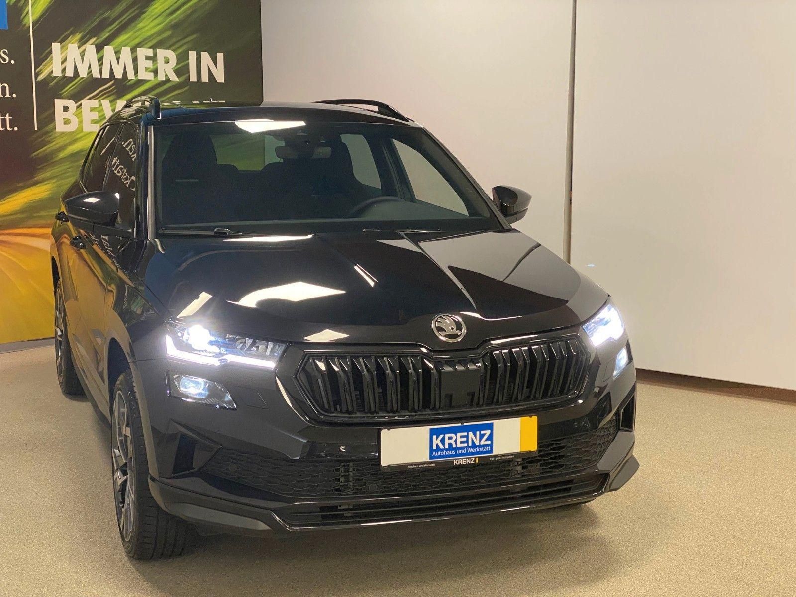 Fahrzeugabbildung SKODA Karoq 1.5 TSI DSG Sportline+AHK+ACC+NAVI+MATRIX