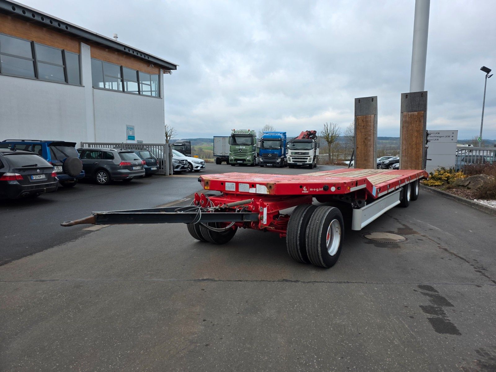 Fahrzeugabbildung Fliegl DTS 300 Rampen BPW auf 3.000mm verbreiterbar