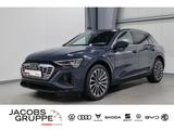 Audi Q8 e-tron 55 S-Line NAVI*PANO*LEDER*MATRIX 55 qu - blaue Audi Q8 e-tron