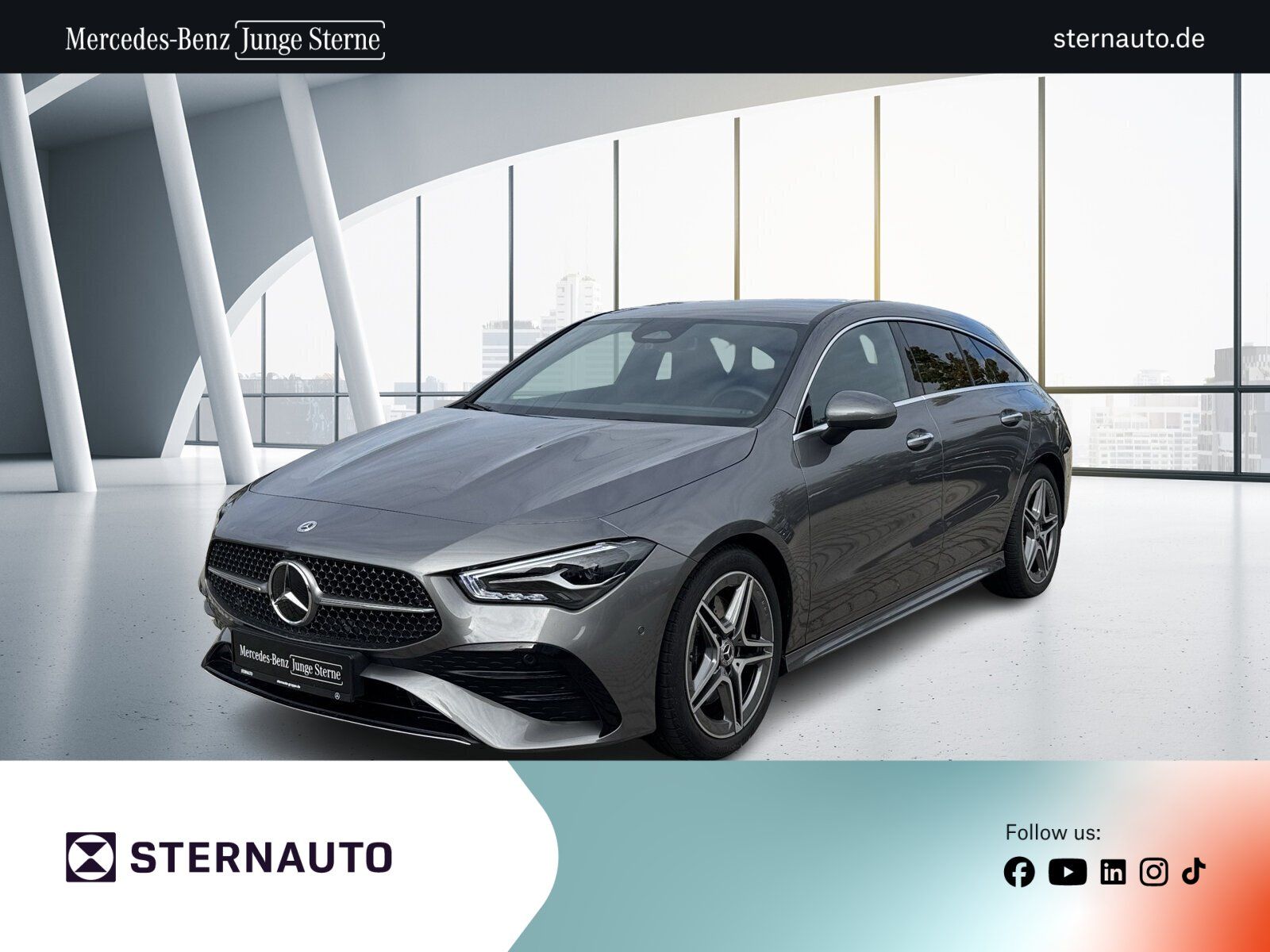Mercedes-Benz CLA 200 SB AMG Distronic Rü-Cam LED AHK Winter-P