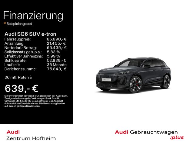 Audi SQ6 SUV e-tron edition one grey*Air*B&O*AR-HUD*P