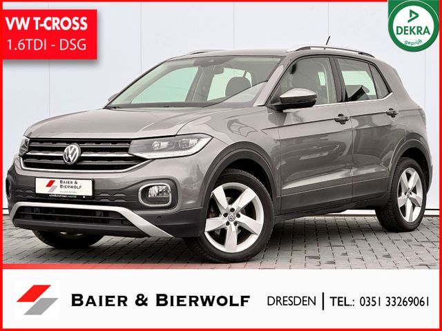 Volkswagen T-Cross Style 1.6TDI DSG ACC AHZ PDC LED TOP