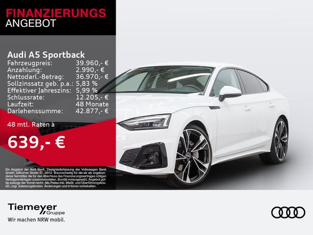 Audi A5 Sportback 40 TFSI S LINE COMPETION LM20 SITZK