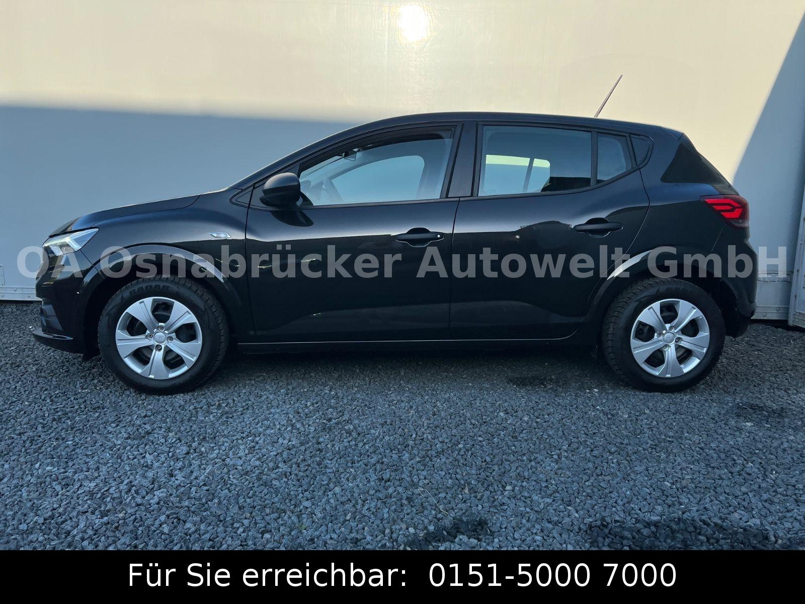 Dacia Sandero III 91PS LED Tempomat Klima Parksensoren