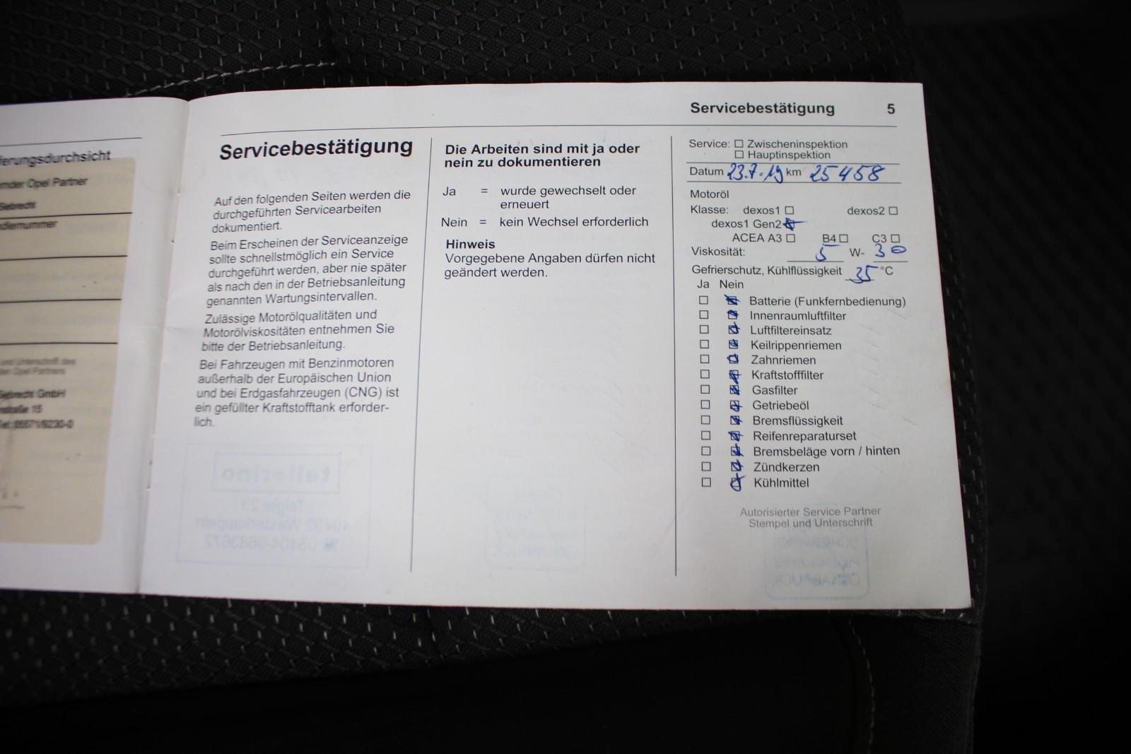 Opel Zafira C ON 7sitzer AHK Sitzheizung