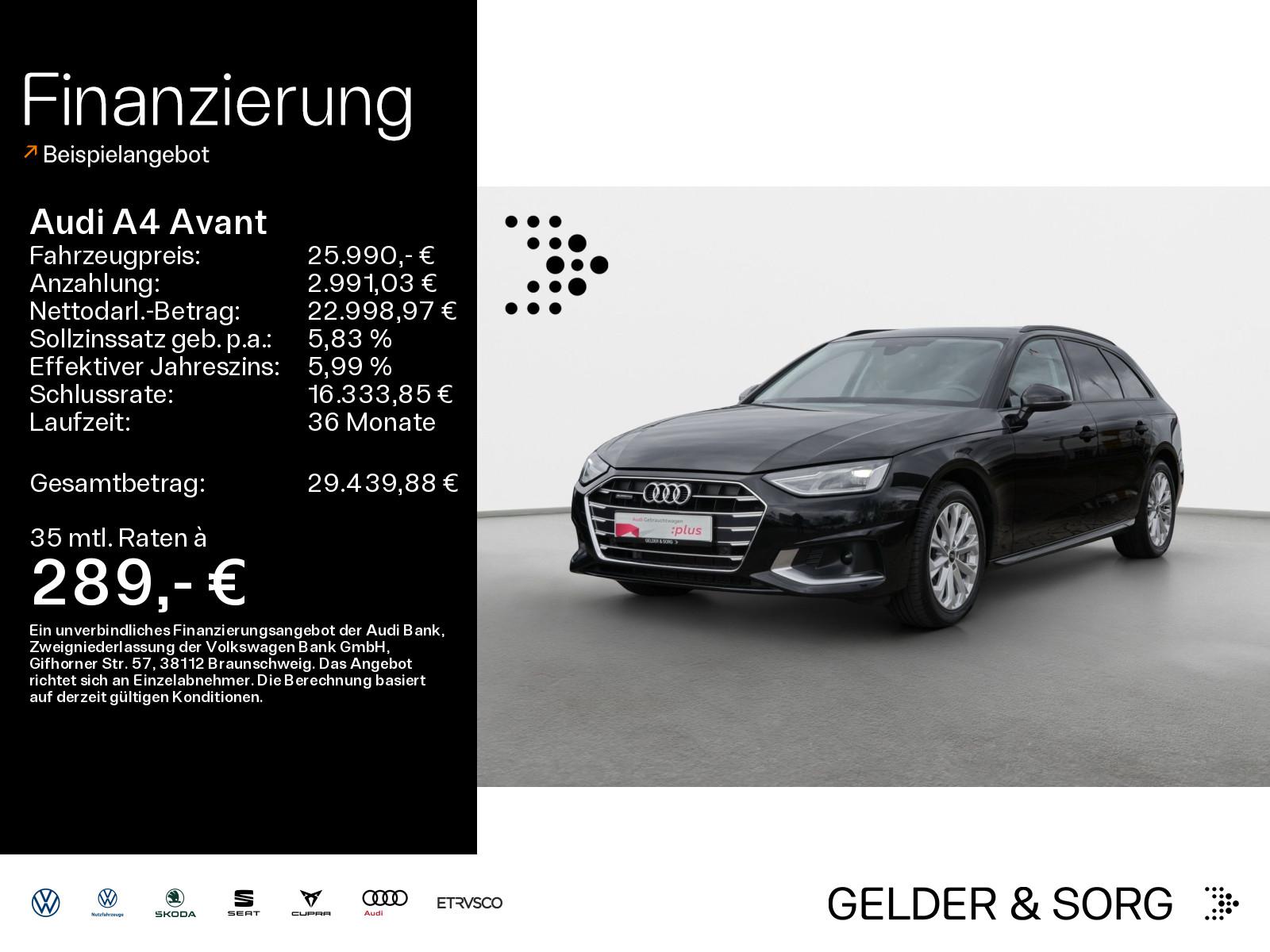 Audi A4 Avant 40 TDI quattro LED*RFK*Business*Virtual