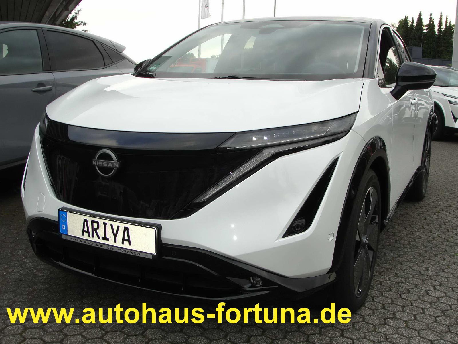 Nissan Ariya Evolve Pack 87 kwh Glasdach 20-Zoll HUD