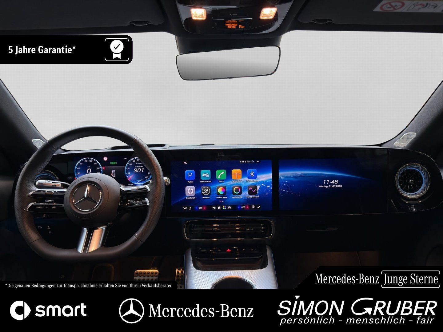 Fahrzeugabbildung Mercedes-Benz CLA 350 4M SB EQ AMG+ HUD Burm Superscreen AHK