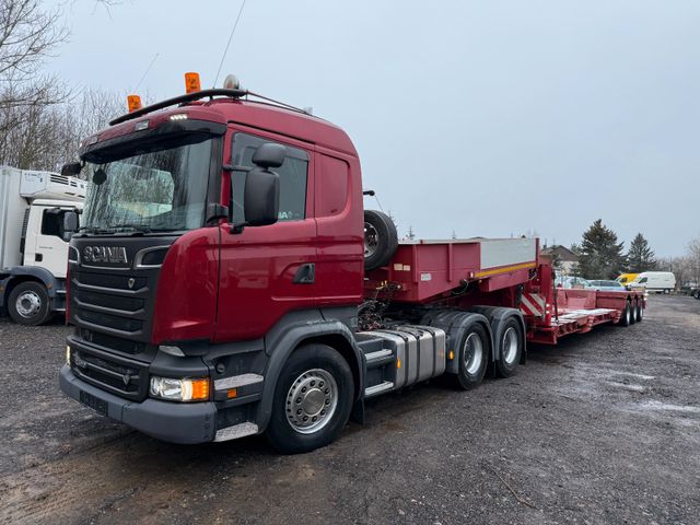 Scania R520*V8*90t-Gesamtzug*Retarde*180.000km*Vollluft