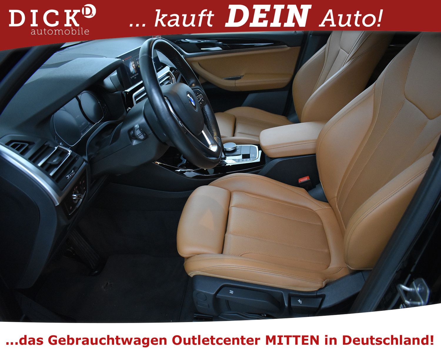 BMW X3 xDr 30d Aut. LEDER+NAVI+SHZ+LED+KAM+ACC+AHK+M - Image 11
